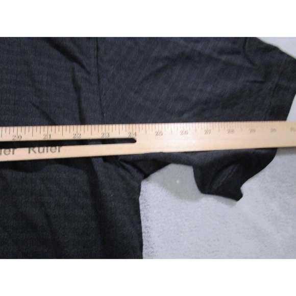 Nike Tiger Woods Polo Shirt Mens XL Black Double Mercerized Golf 117434-010 - Picture 4 of 8